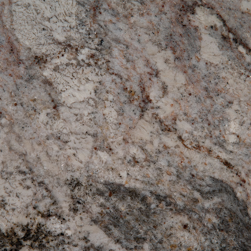 White Spring Granite Slab — detail