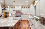 White Valley Granite Slab — room scene