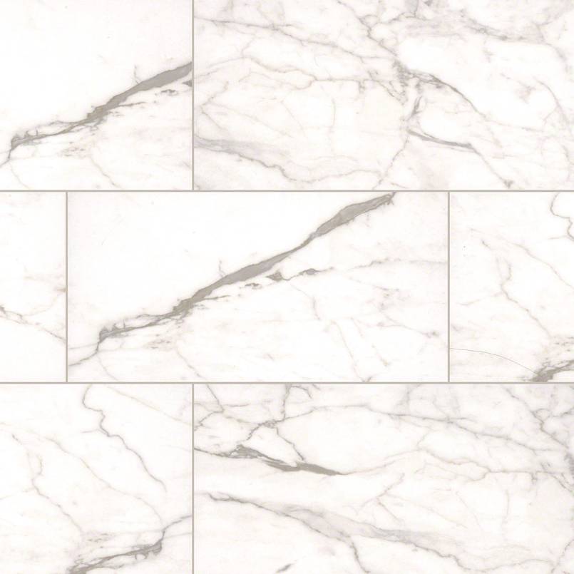 Essentials White Vena 2x2 Matte Ceramic Mosaic — clean product view