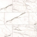 Essentials White Vena 3x18 Matte Ceramic Bullnose product view
