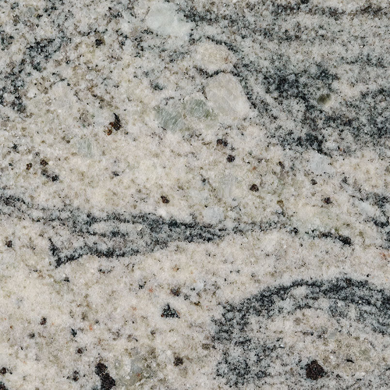 White Wave Granite Slab — detail