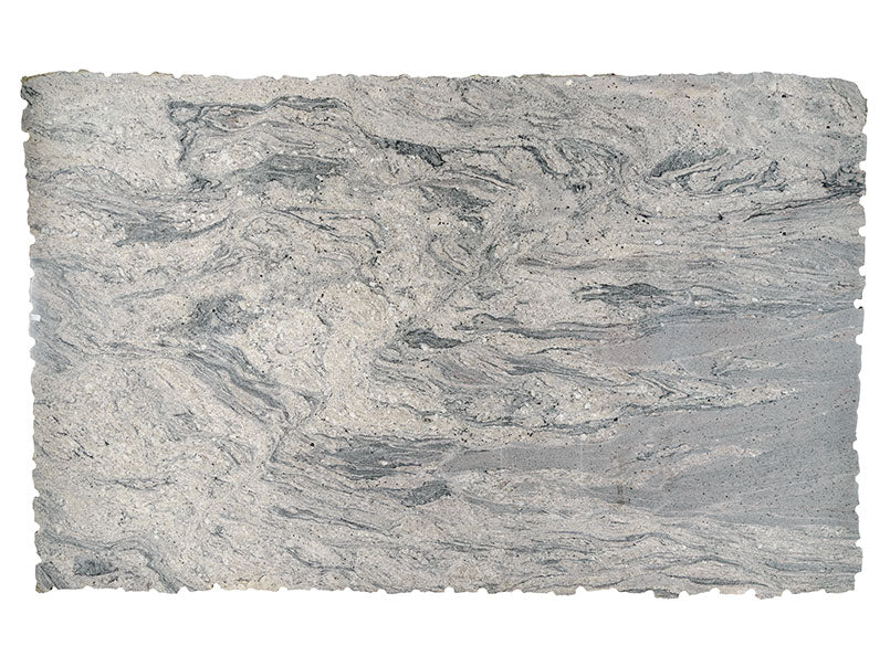 White Wave Granite Slab — representative full slab