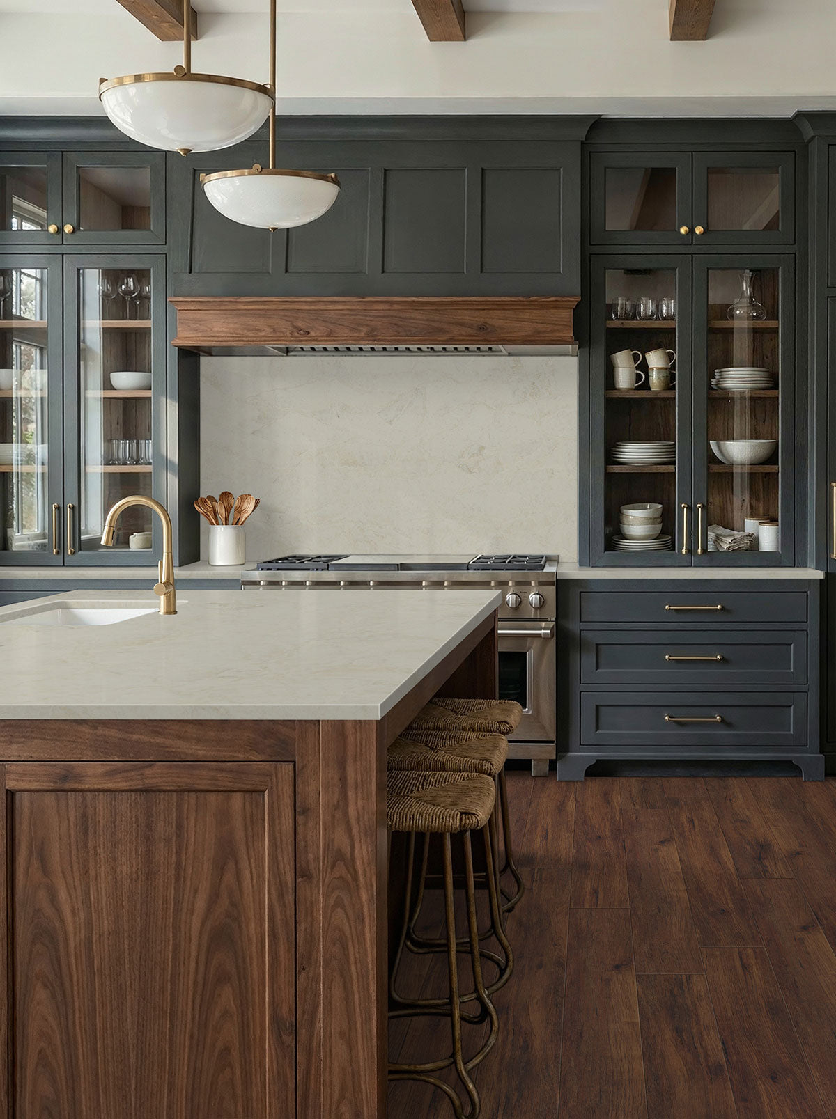 XL Cyrus 9x60 Waterproof Rigid-Core Luxury Vinyl Plank — installed room view — color Braly