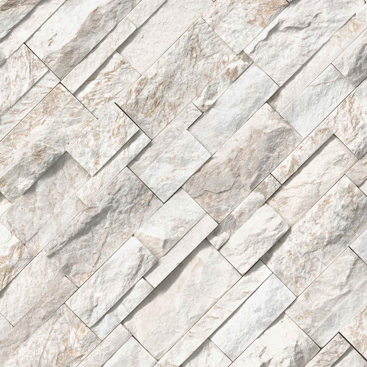 Royal White XL Rockmount panel — angled surface view (LPNLQROYWHI924)