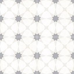 Kenzzi 8x8 Matte Encaustic-Look Porcelain Tile — clean product view — color Zoudia