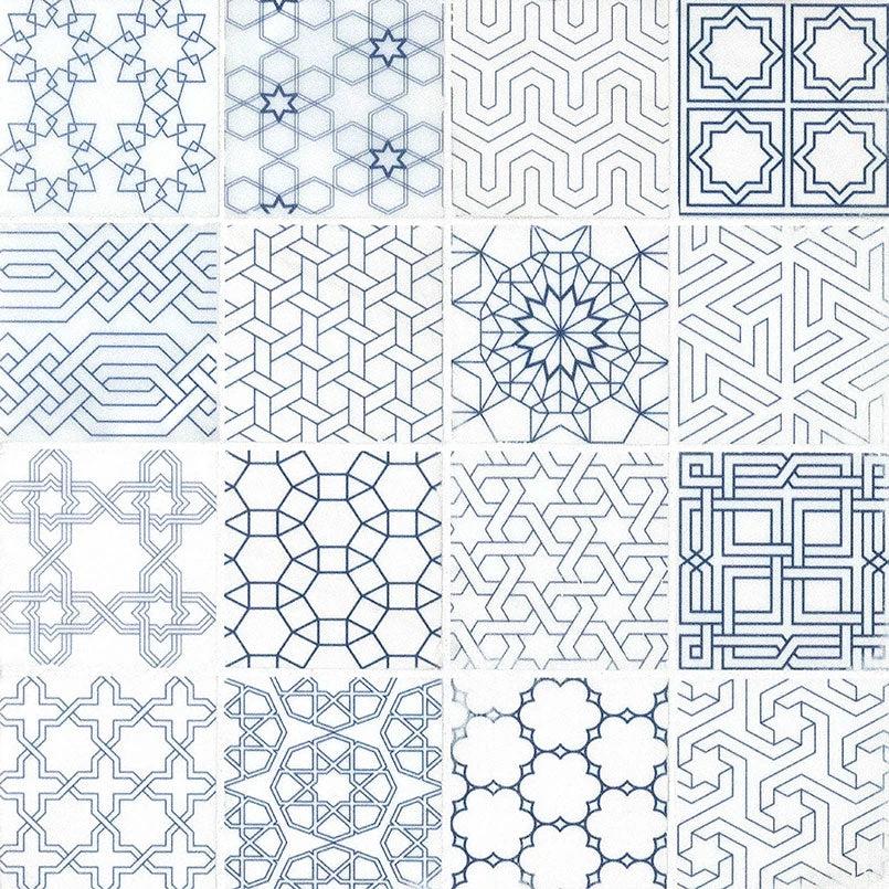 Zouli Stak 3x3 Honed Marble Mosaic — clean product view