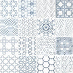 Zouli Stak 3x3 Honed Marble Mosaic — clean product view